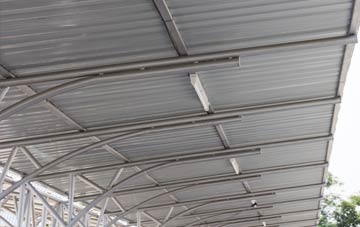 installing Gledrid metal roofing